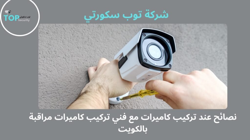 فني تركيب كاميرات مراقبة بالكويت