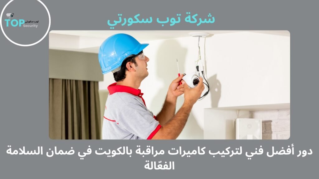 أفضل فني لتركيب كاميرات مراقبة بالكويت